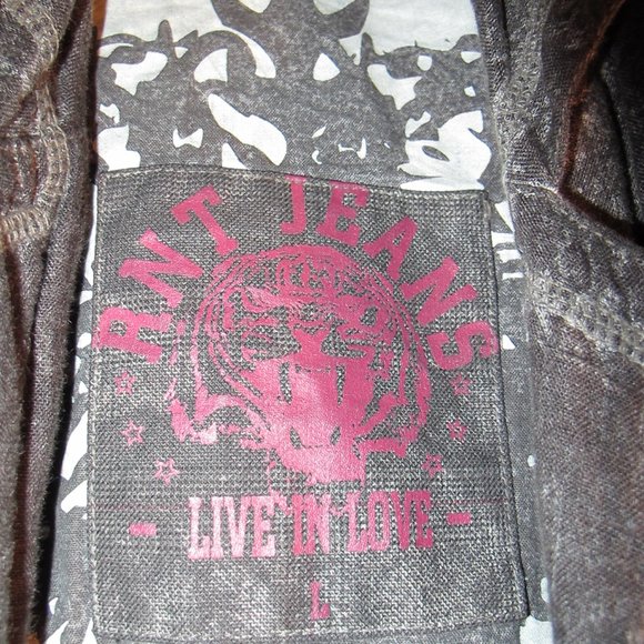 RNT Jeans Jacket Denim Killers L - Picture 4 of 8